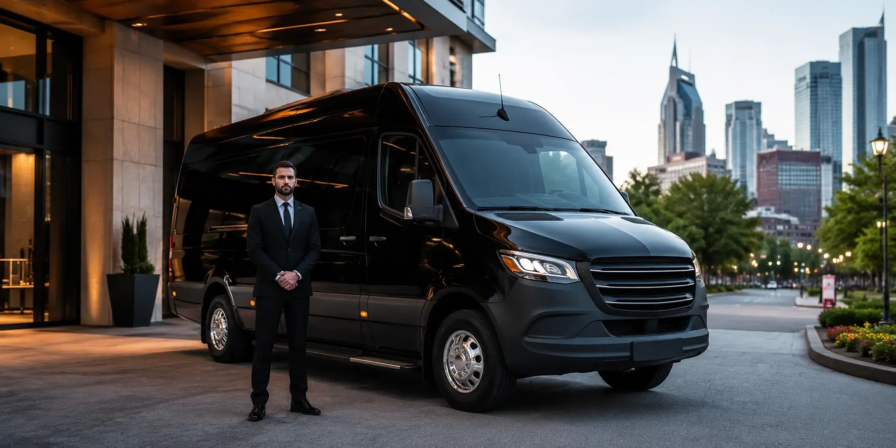 Nashville Limo Service Rates for Sprinter Limousines