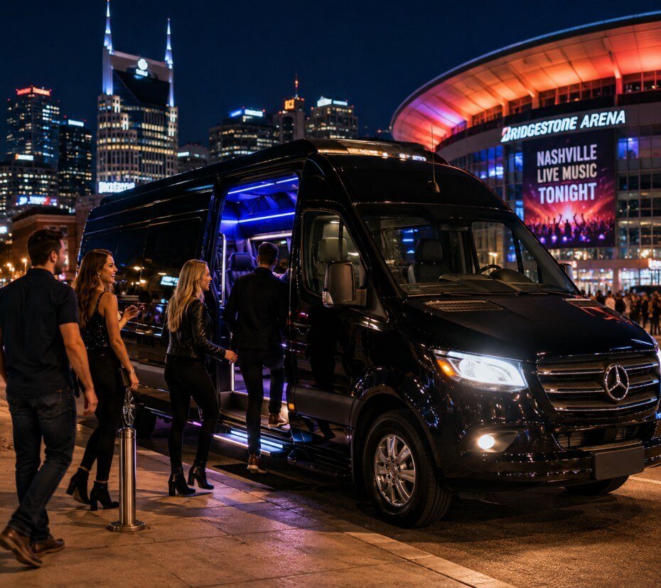 Sprinter Van Nashville Premium Concert Transportation In Nashville