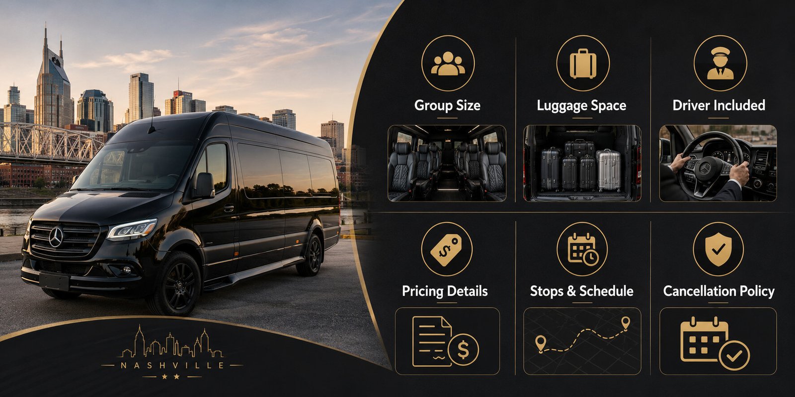 What To Ask Before Booking A Nashville Sprinter Van