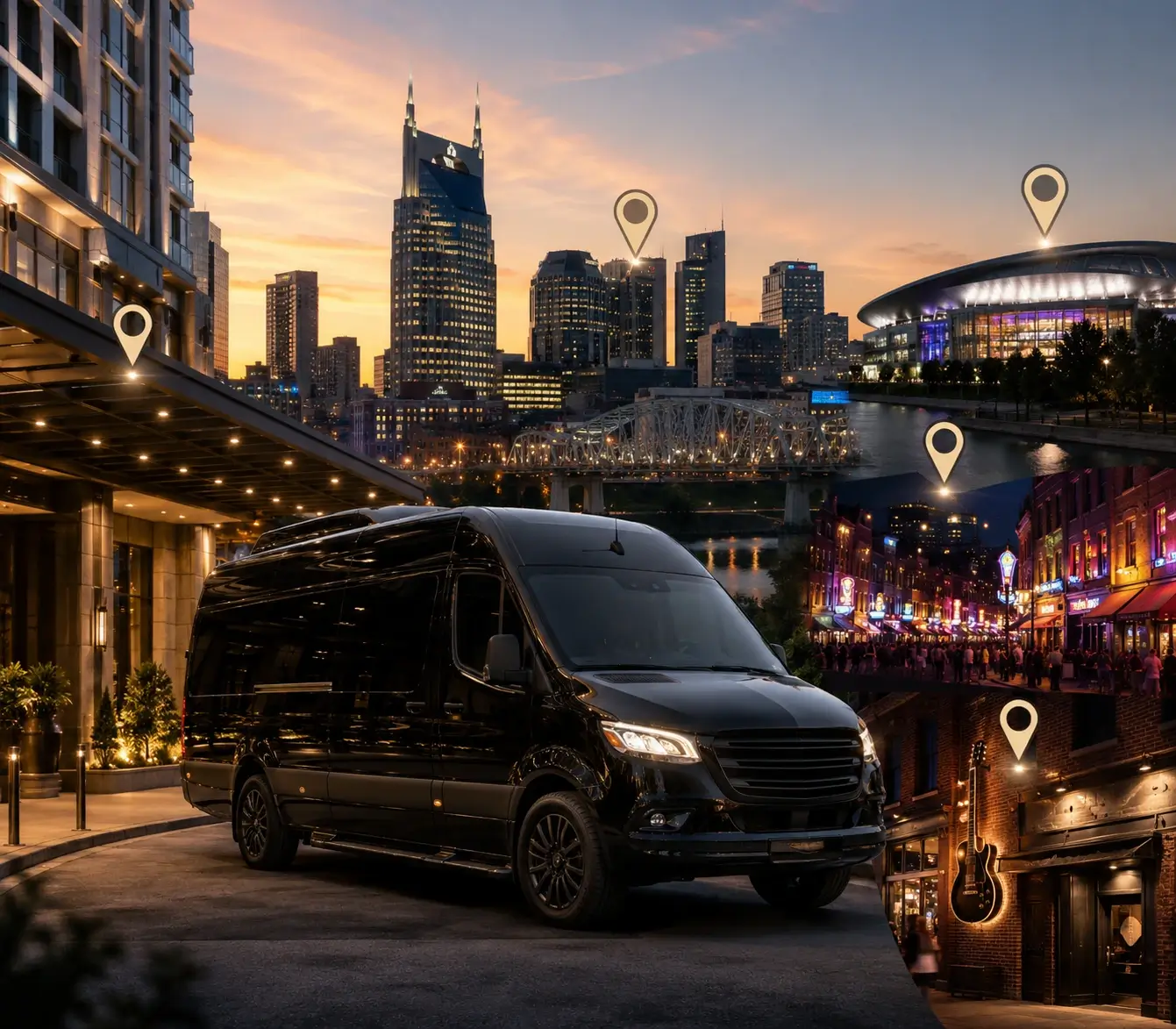 Nashville Destinations We Serve