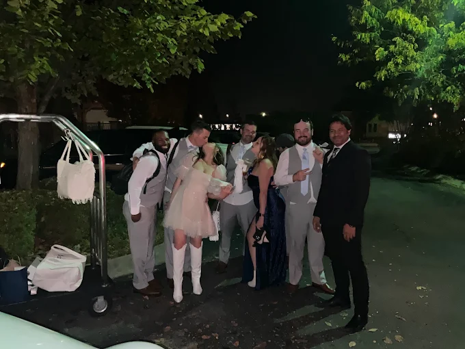 wedding limo